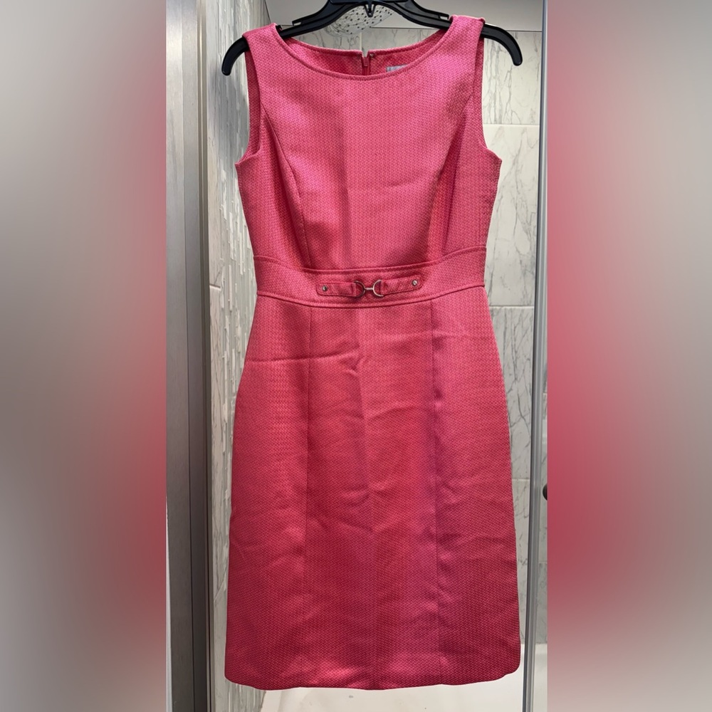 Tahari Pink Sheath Dress